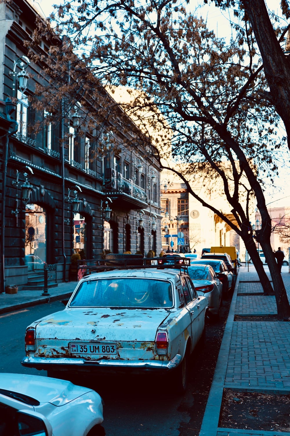 Stone Building Facade