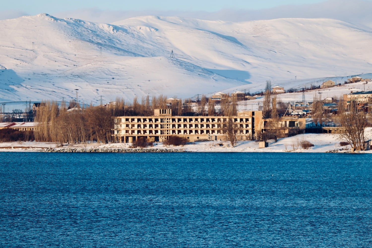 Distant Mountain Range