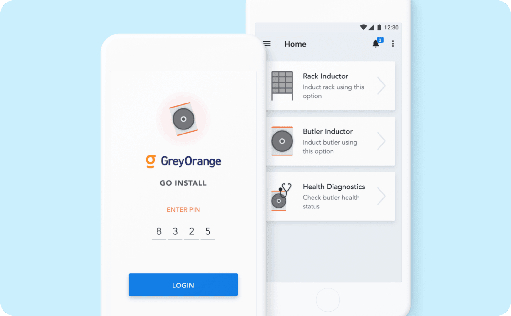 Greyorange - Rack Installation App